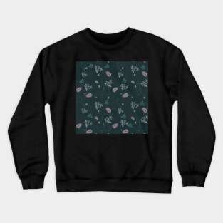 Romantic floral pattern Crewneck Sweatshirt